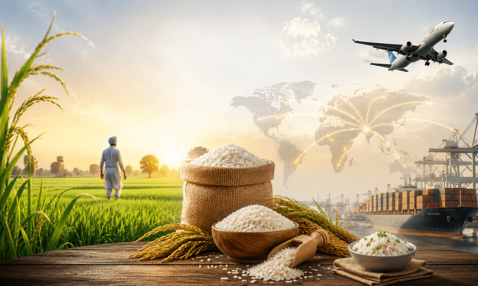 Rice fields